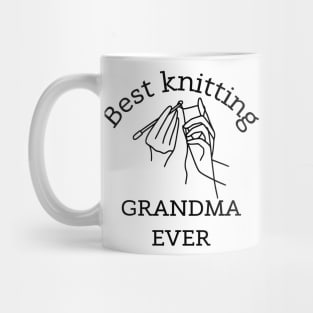Best knitting Grandma MOM EVER Mug